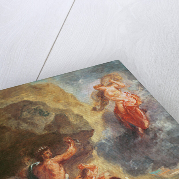 Winter by Ferdinand Victor Eugene Delacroix