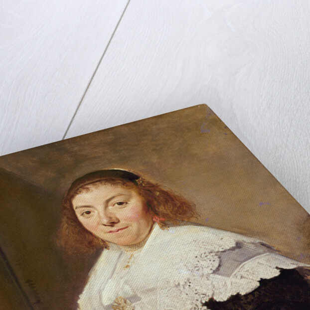 Maria Pietersdochter Olycann, wife of Andries van der Horn, 1638 by Frans Hals