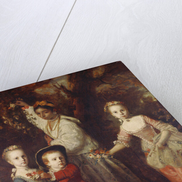 Edward Holden Cruttenden's Children with their Indian Ayah, 1759-1763 by Joshua Reynolds