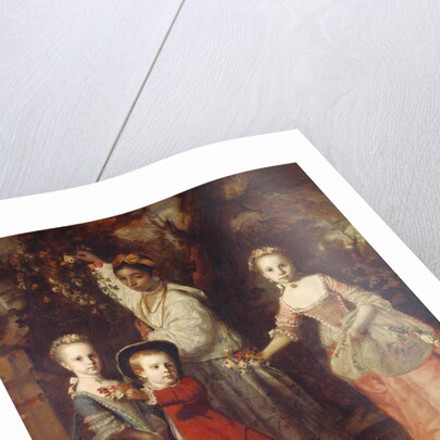 Edward Holden Cruttenden's Children with their Indian Ayah, 1759-1763 by Joshua Reynolds