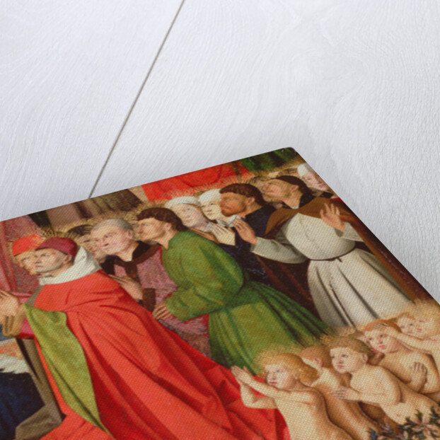 Clergy and children by Enguerrand Quarton