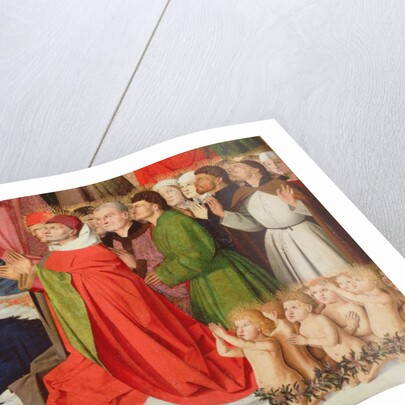 Clergy and children by Enguerrand Quarton