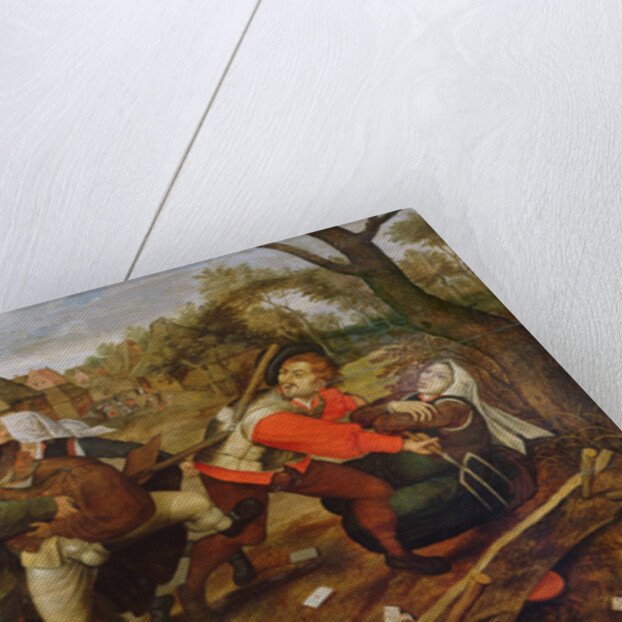 Peasants' Brawl by Pieter the Younger Brueghel