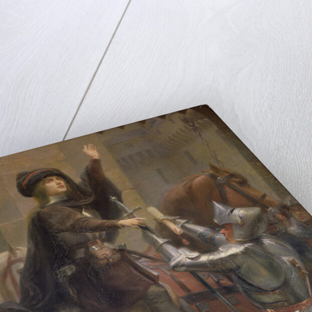 Joan of Arc leaving Vaucouleurs, 23rd February 1429, 1887 by Jean-Jacques Scherrer