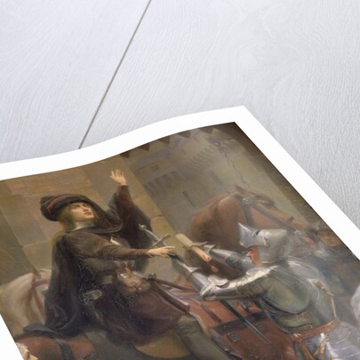 Joan of Arc leaving Vaucouleurs, 23rd February 1429, 1887 by Jean-Jacques Scherrer