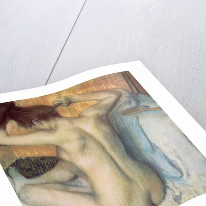 Woman combing her hair, c.1885 by Edgar Degas