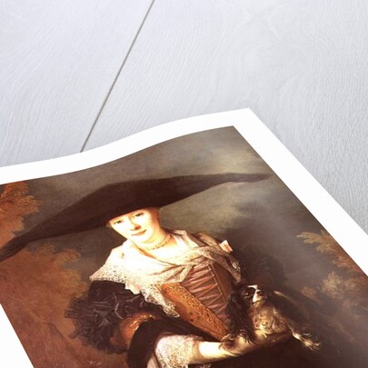 La Belle Strasbourgeoise, possibly the nuptial portrait of the artist's sister Marie-Elizabeth, 1703 by Nicolas de Largilliere