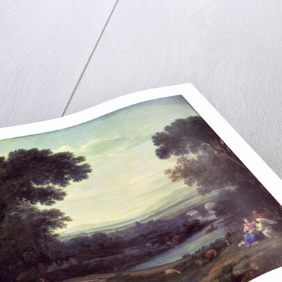 Noon or Landscape with the Rest on the Flight into Egypt, 1661 by Claude Lorrain (1600-82)