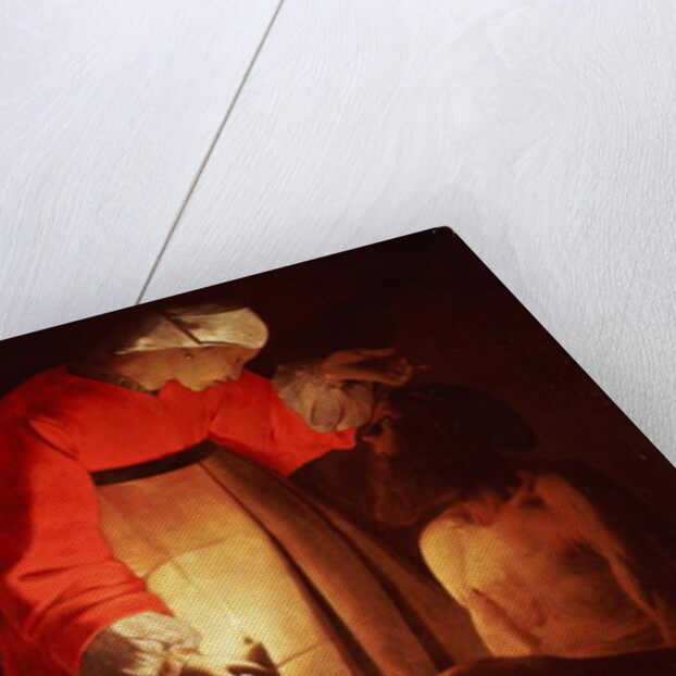 Job Mocked by His Wife, c.1620-50 by Georges de la Tour