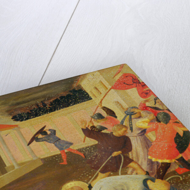 The Martyrdom of St. Mark, predella from the Linaiuoli Triptych, 1433 by Fra Angelico