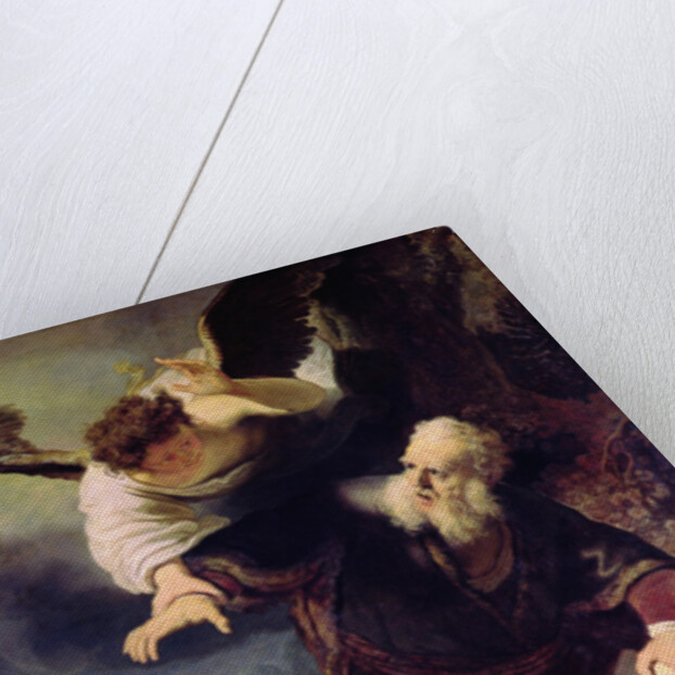 The Angel Stopping Abraham from Sacrificing Isaac, 1636 by (studio of) Rembrandt Harmensz. van Rijn