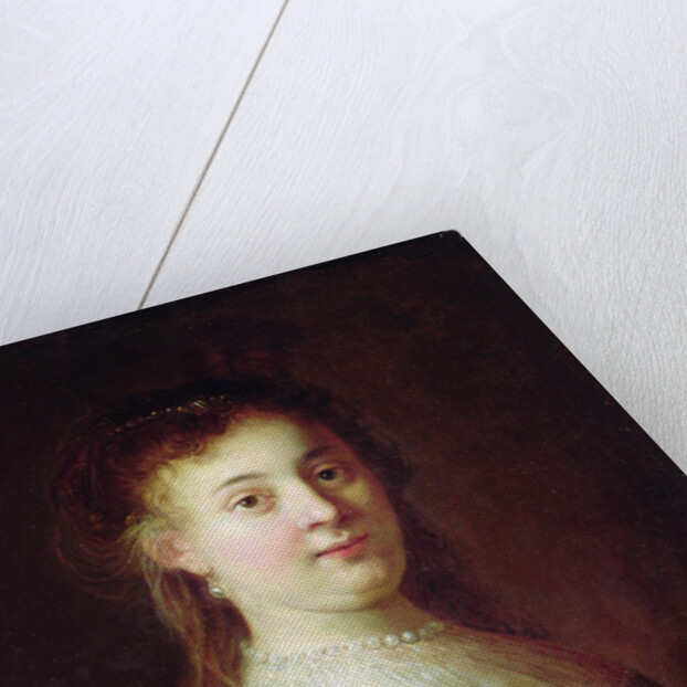 Portrait of Saskia van Uylenburch, c.1633 by Rembrandt Harmensz. van Rijn