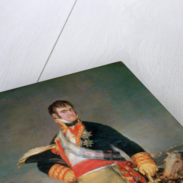 King Ferdinand VII c.1814 by Francisco Jose de Goya y Lucientes