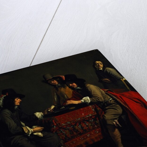 The Backgammon Players by Antoine and Louis & Mathieu Le Nain