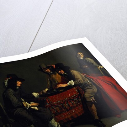 The Backgammon Players by Antoine and Louis & Mathieu Le Nain