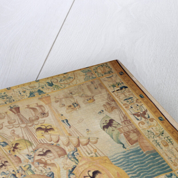 The Battle of Tunis, or Battle of Lepanto by Flemish School