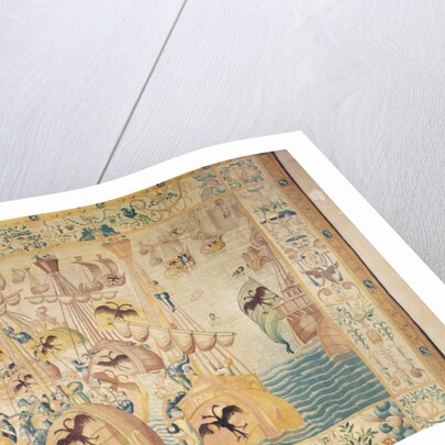 The Battle of Tunis, or Battle of Lepanto by Flemish School