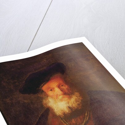 Portrait of an Old Man by Rembrandt Harmensz. van Rijn