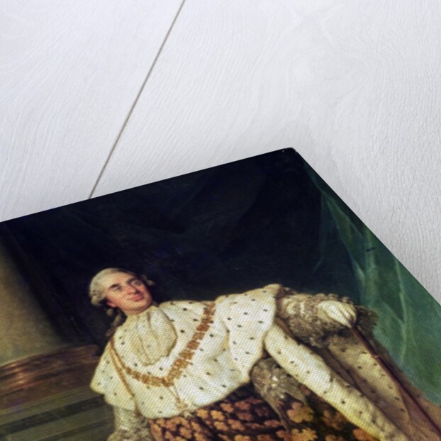 Full-length Portrait of Louis XVI, King of France and Navarre by Joseph Siffred Duplessis