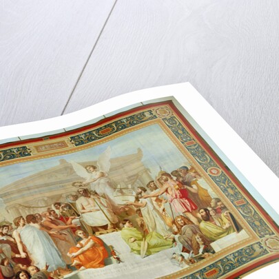 Hommage to Homer by Jean Auguste Dominique (after) Ingres