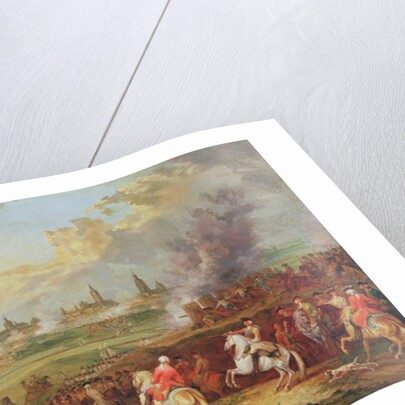 The Siege of Valenciennes by Jan Peeter Verdussen