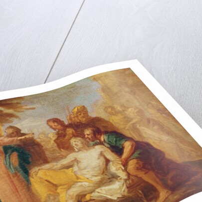 The Healing of a Paralytic by Jean-Baptiste Wampe