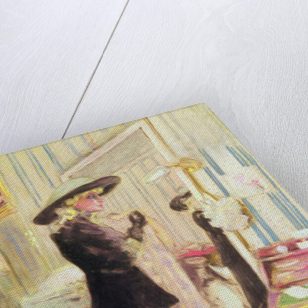 Charlotte Lyses, 1912 by Edouard Vuillard