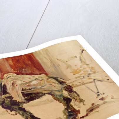 A Draft Horse at Céleyran, 1881 by Henri de Toulouse-Lautrec