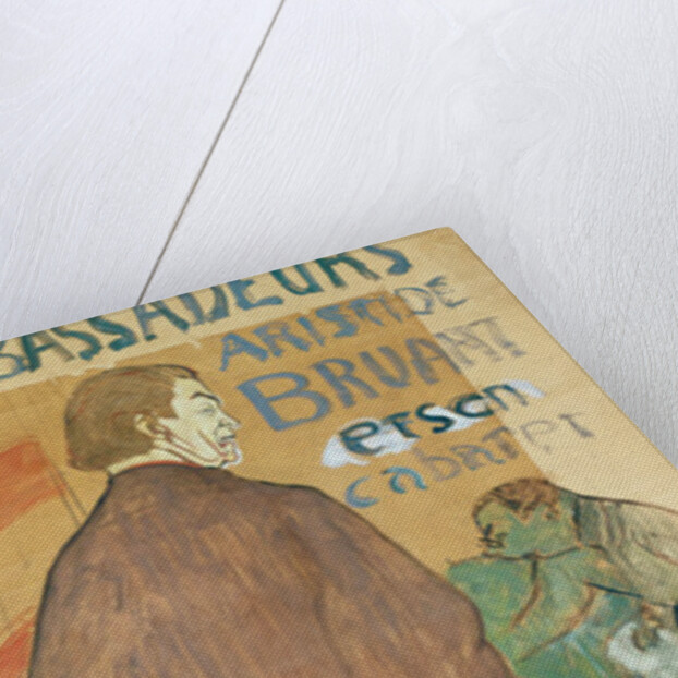 Ambassadeurs, Aristide Bruant et his Cabaret, 1892 by Henri de Toulouse-Lautrec