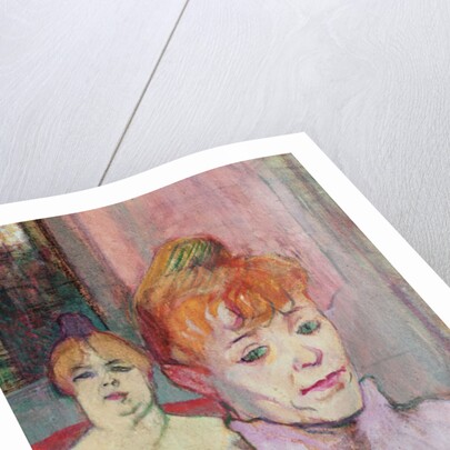 In the Salon of the Rue des Moulins, 1894 by Henri de Toulouse-Lautrec