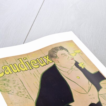 Caudieux, 1893 by Henri de Toulouse-Lautrec