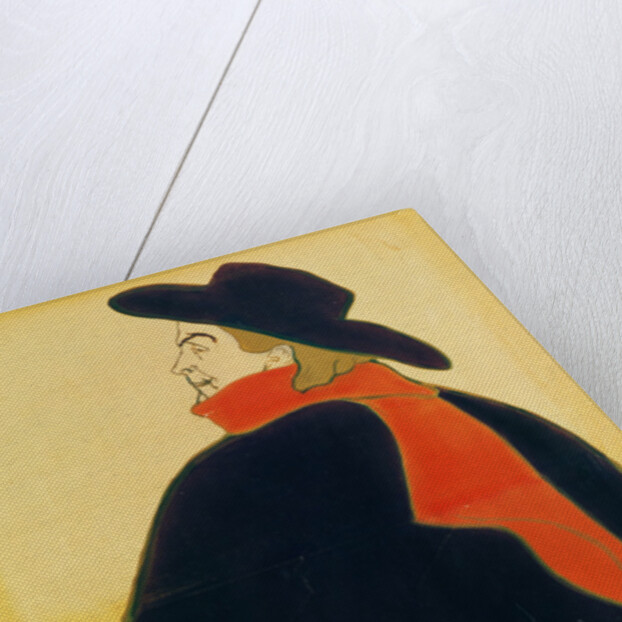 Aristide Bruant in his Cabaret, 1893 by Henri de Toulouse-Lautrec