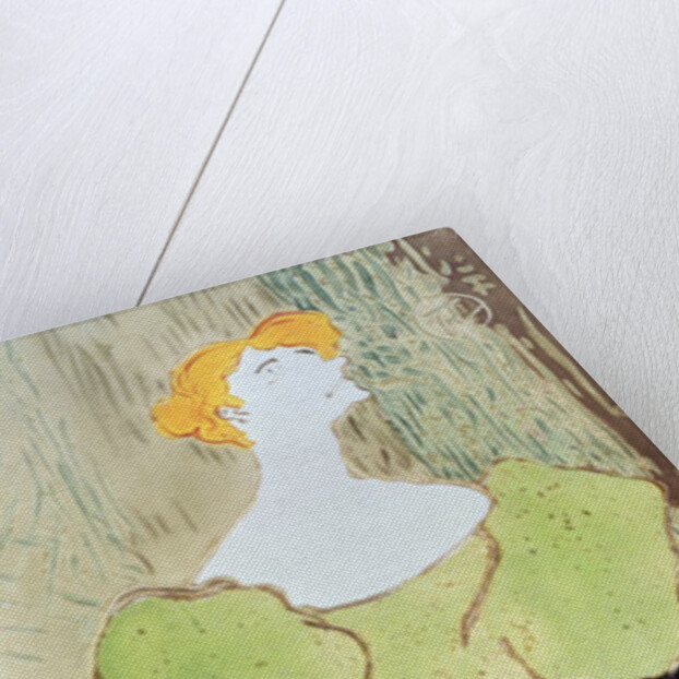 Yvette Guilbert, Music-Hall Singer, 1895 by Henri de Toulouse-Lautrec