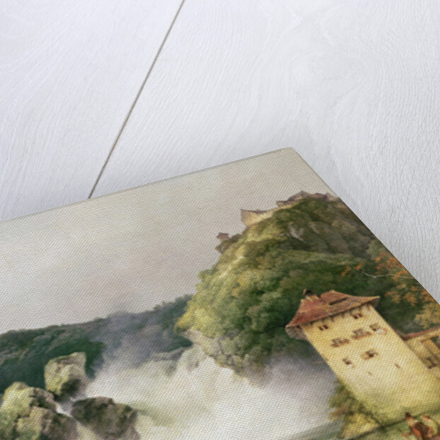 The Rhine Waterfall at Schaffhausen, 1775 by Philip James de Loutherbourg