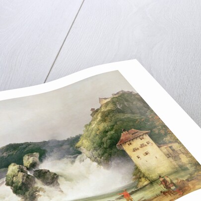 The Rhine Waterfall at Schaffhausen, 1775 by Philip James de Loutherbourg