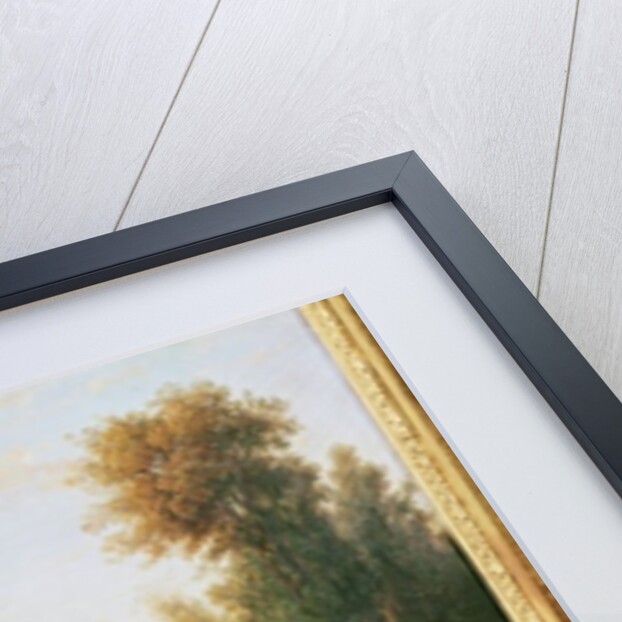 Moret-sur-Loing by Francois Antoine Leon Fleury