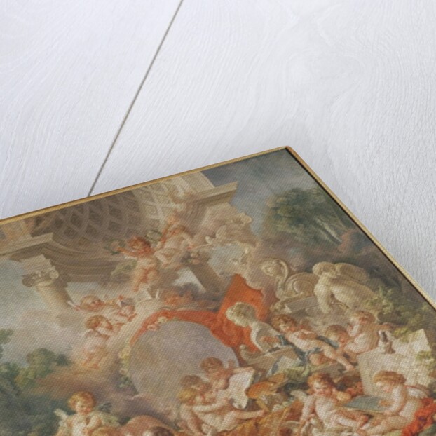 The Meeting of the Arts or The Geniuses of the Arts, 1761 by Francois Boucher