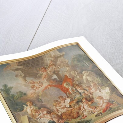 The Meeting of the Arts or The Geniuses of the Arts, 1761 by Francois Boucher