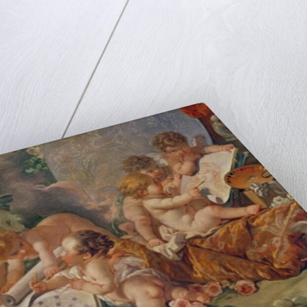 The Meeting of the Arts or The Geniuses of the Arts, 1761 by Francois Boucher