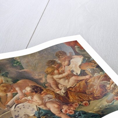 The Meeting of the Arts or The Geniuses of the Arts, 1761 by Francois Boucher