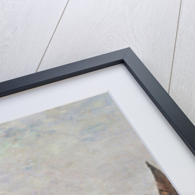 Fisherman in Villerville, Low Tide by Eugene Louis Boudin