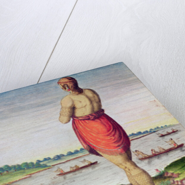 Admiranta Narratio..., Noble Woman of Secota, Virginia, 1585-1588 by Theodor de Bry