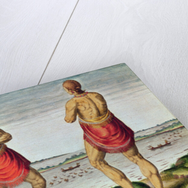 Admiranta Narratio..., Chief Roanoack, 1585-1588 by Theodor de Bry