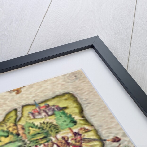 Hans Staden is captured by native Americans in Brazil by Theodor de Bry