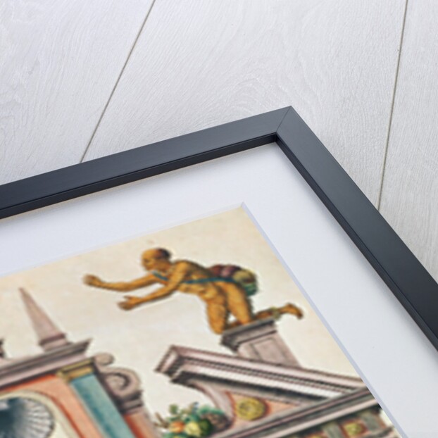 Navigatio in Brasiliam Americae. Frontispiece, 1563 by Theodor de Bry