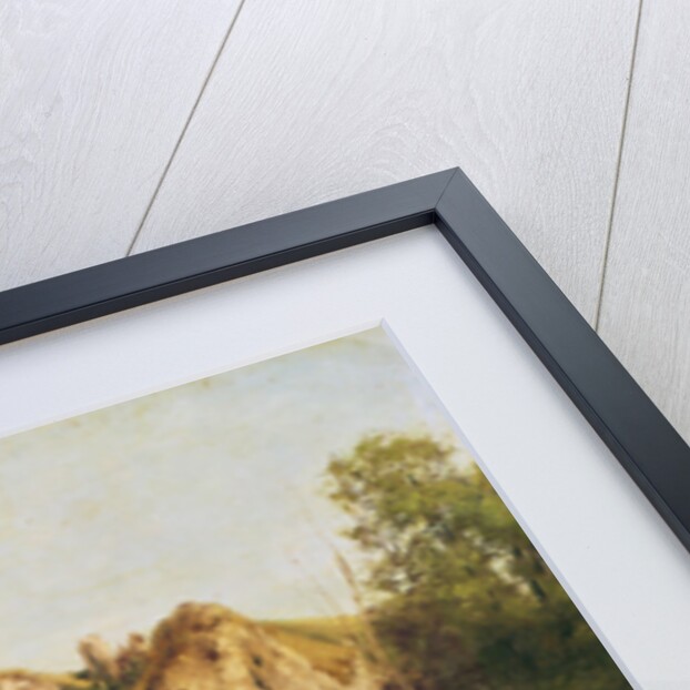 The River Meuse, Freyr, c.1856 by Gustave Courbet