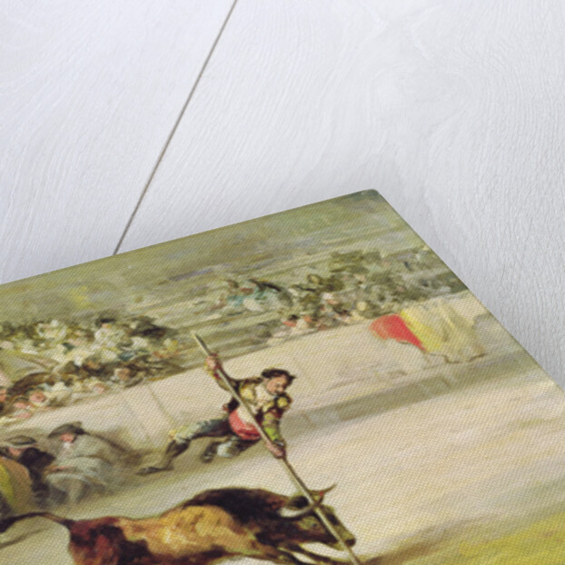 The Agility and Audacity of Juanito Apinani at the Madrid Arena by Francisco (after) Goya y Lucientes