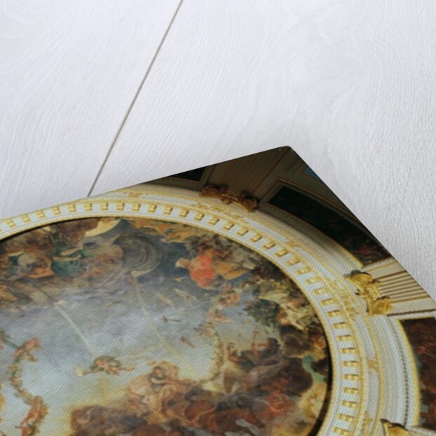 Ceiling depicting the Goddess Aurora by Charles Le Brun