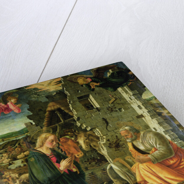 The Nativity, 1465-70 by Fra Filippo Lippi