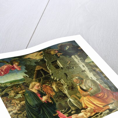 The Nativity, 1465-70 by Fra Filippo Lippi